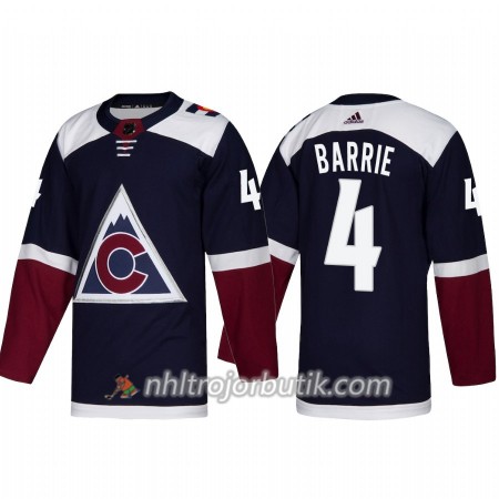 Män Ishockey Colorado Avalanche Tröja Tyson Barrie 4 Alternate Adidas 2018-19 Authentic